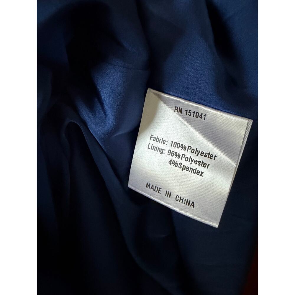 $172 New O.P.T east navy blue midi dress sz M - Picture 10 of 10